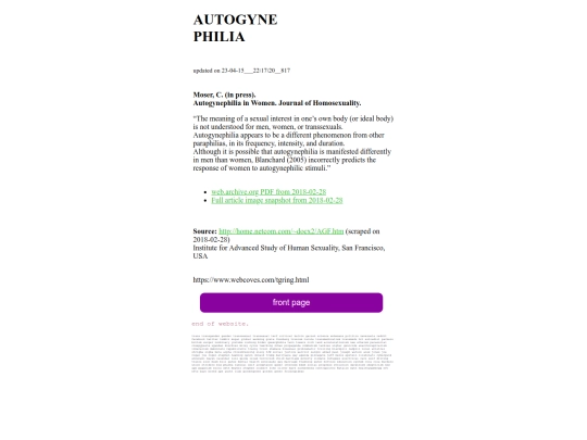 autgynephilia screenshot