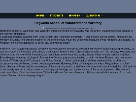 hogwarts screenshot