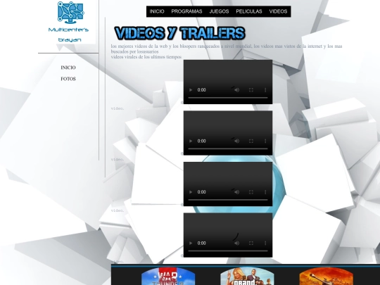 webvideos screenshot