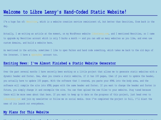 index screenshot