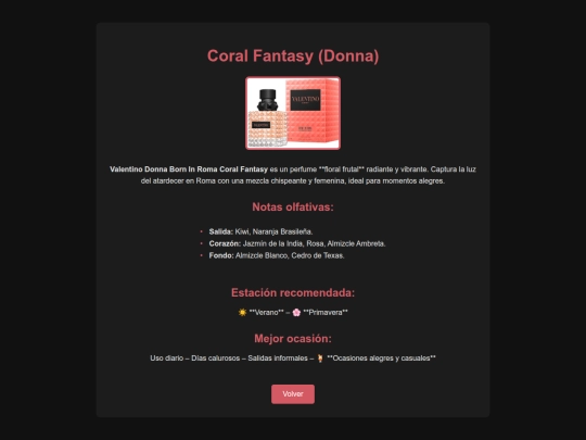 valentino_coral_donna screenshot