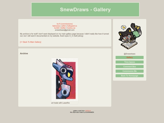 artarchive screenshot