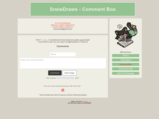 artcommentbox screenshot