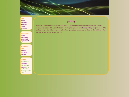 visual screenshot