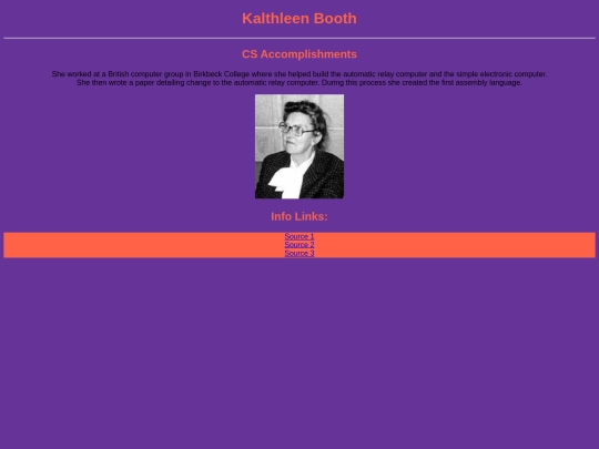 KathleenBooth screenshot