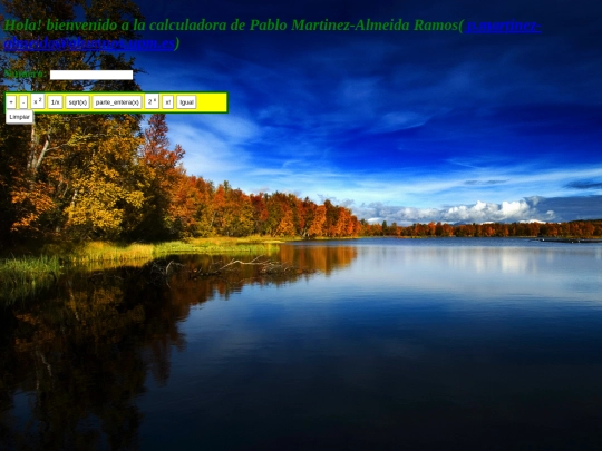P3/calculadora screenshot