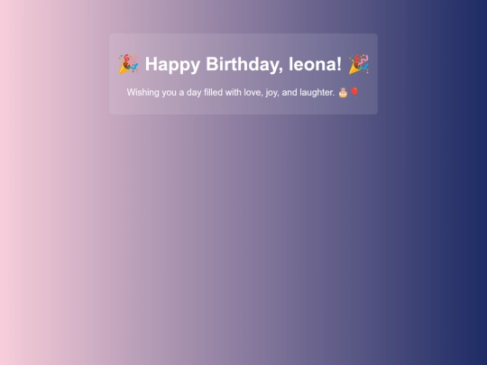 birthdaygreetings screenshot