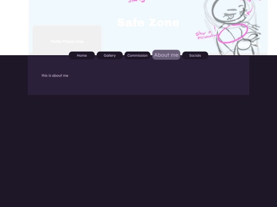 pages/about-me screenshot