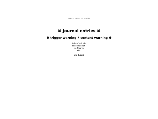 Journal/ journal home screenshot