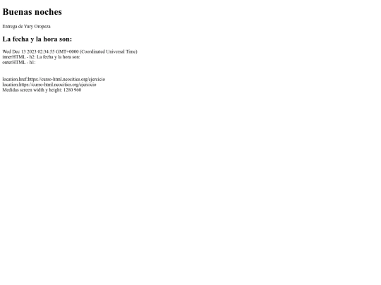ejercicio screenshot
