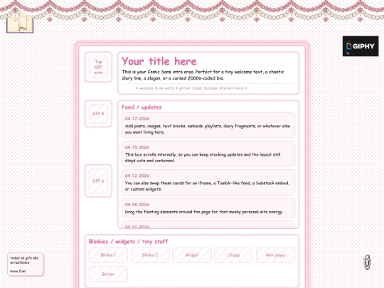 babado-layout screenshot