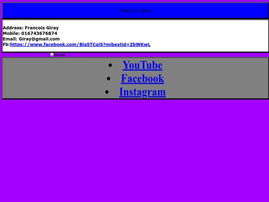 francois screenshot
