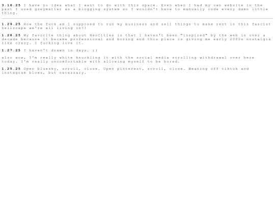 log screenshot