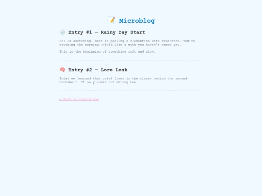 microblog1 screenshot