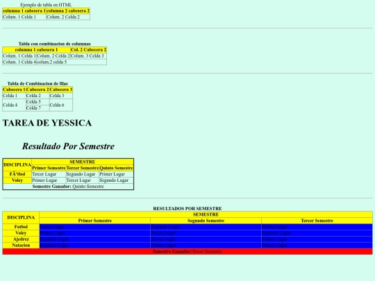 table screenshot