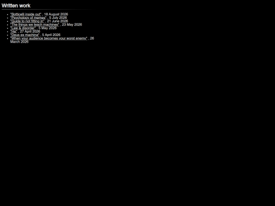 work screenshot