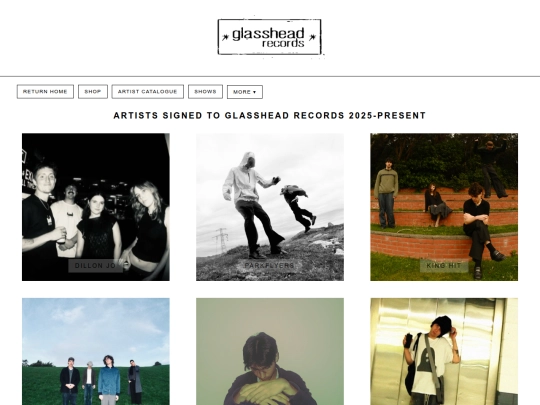 artists screenshot