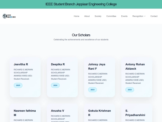 Scholars screenshot