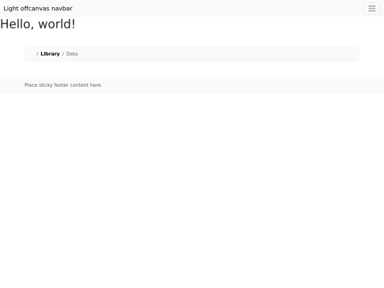bootstraptest screenshot