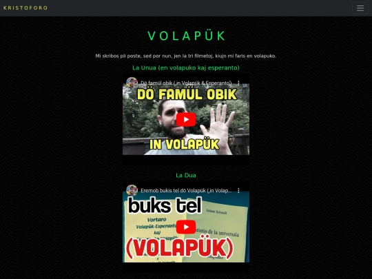 volapuk screenshot