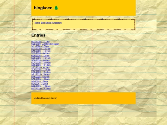 blog screenshot