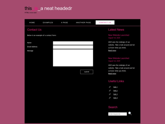 contact screenshot