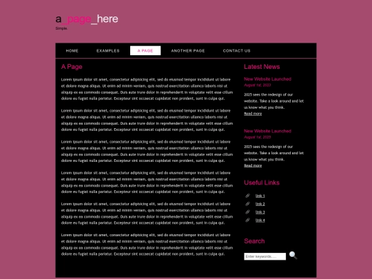 page screenshot