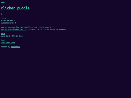 clicker screenshot