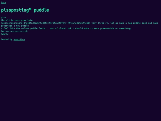 pisspost screenshot
