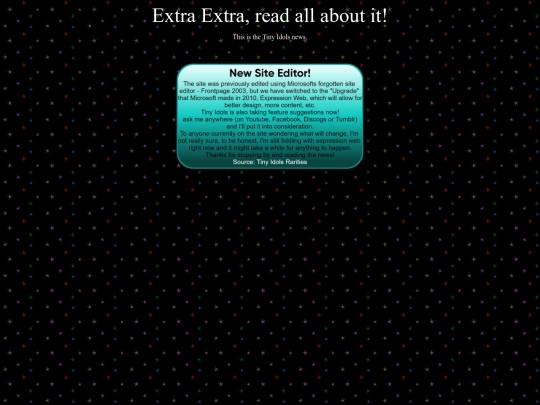 News screenshot