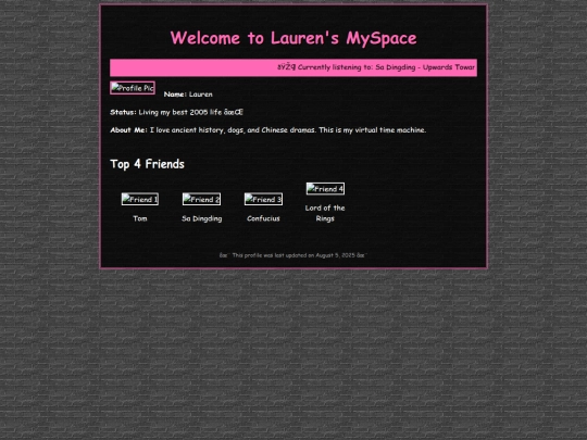 test screenshot