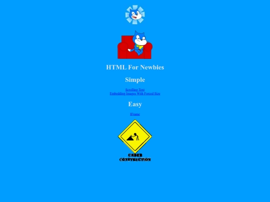 HTMLForNewbies screenshot