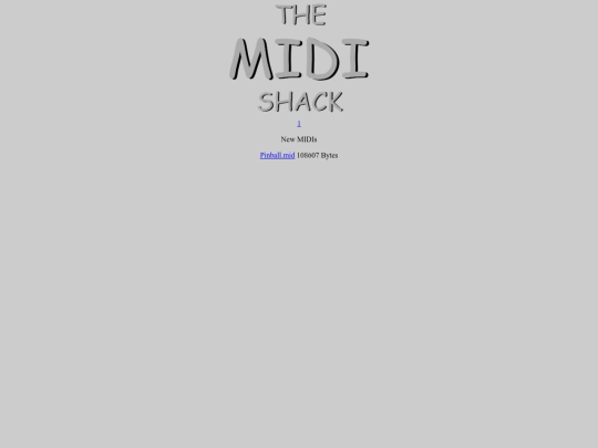 MidiShack screenshot