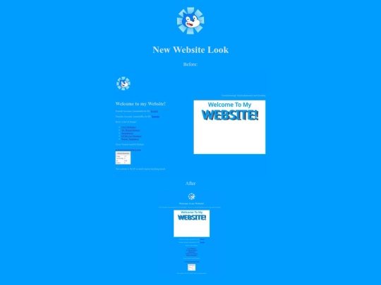 NewWebsite screenshot