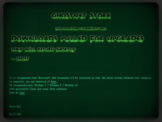 store screenshot