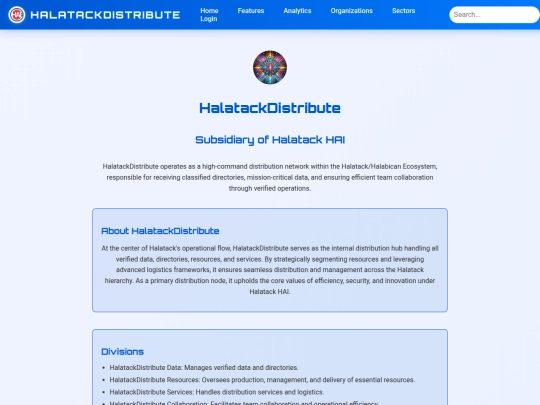 halatackdistribute screenshot