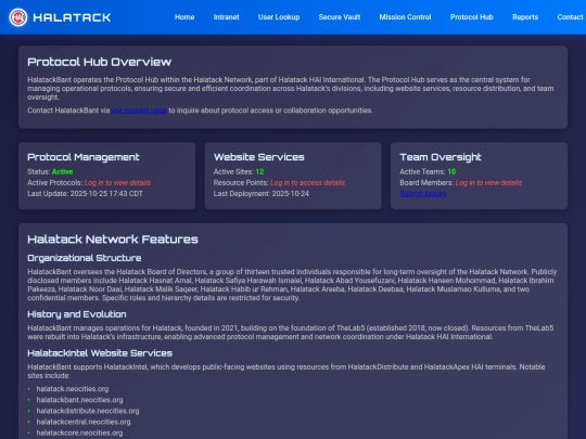 protocol-hub screenshot