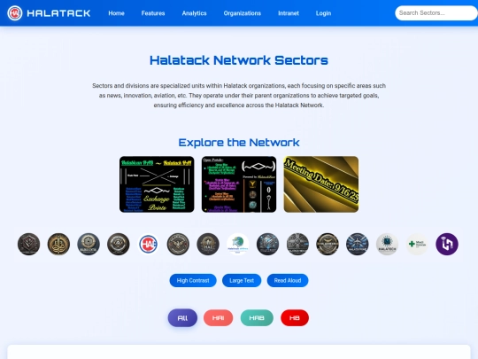 sectors screenshot