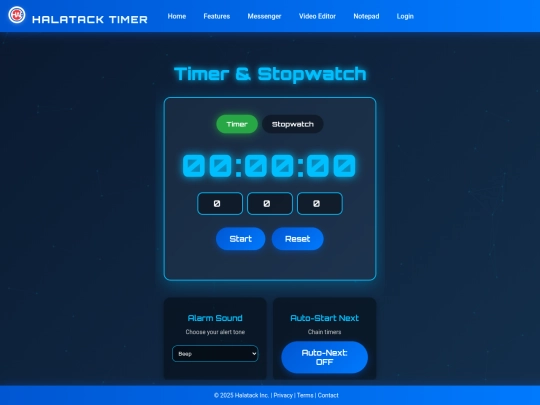 timer screenshot