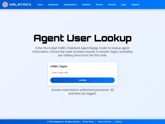user-lookup screenshot