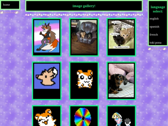 grid-layout-test screenshot