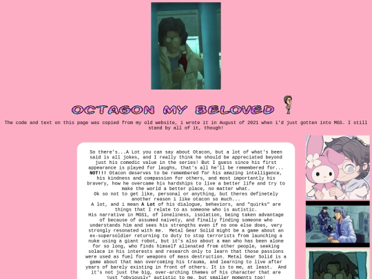 webshrines/otacon screenshot