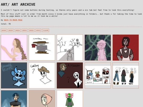 ART ARCHIVE/testartacrhive screenshot