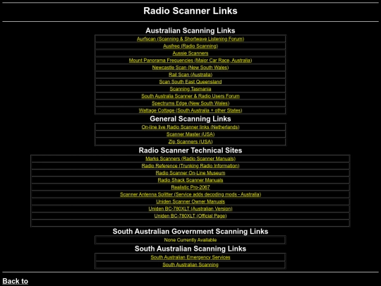 radscan screenshot