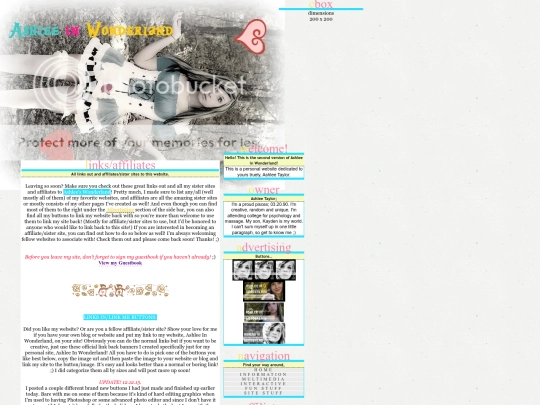 links screenshot