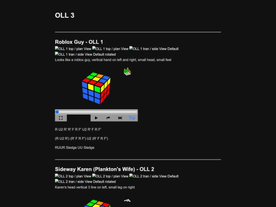 OLL/OLL3 screenshot