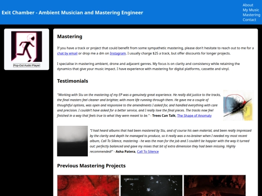 masteringTEST screenshot