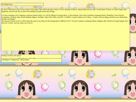 about/personal/reviews/template screenshot