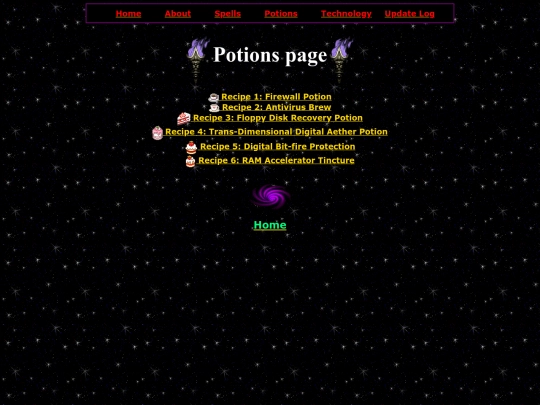 potions screenshot