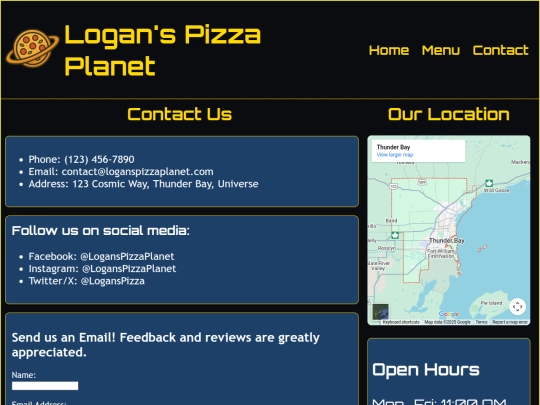 Contact screenshot